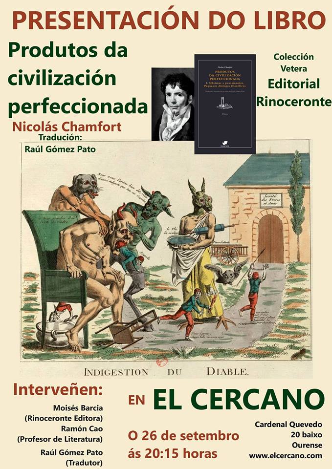 Presentación libro traducción de Raúl Gómez Pato